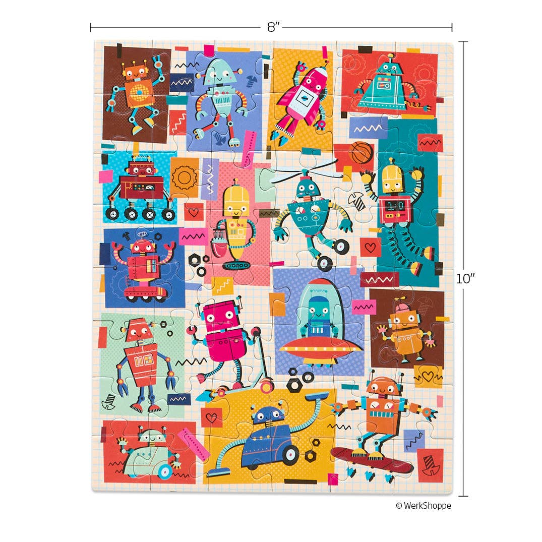 Robots Puzzle Snax