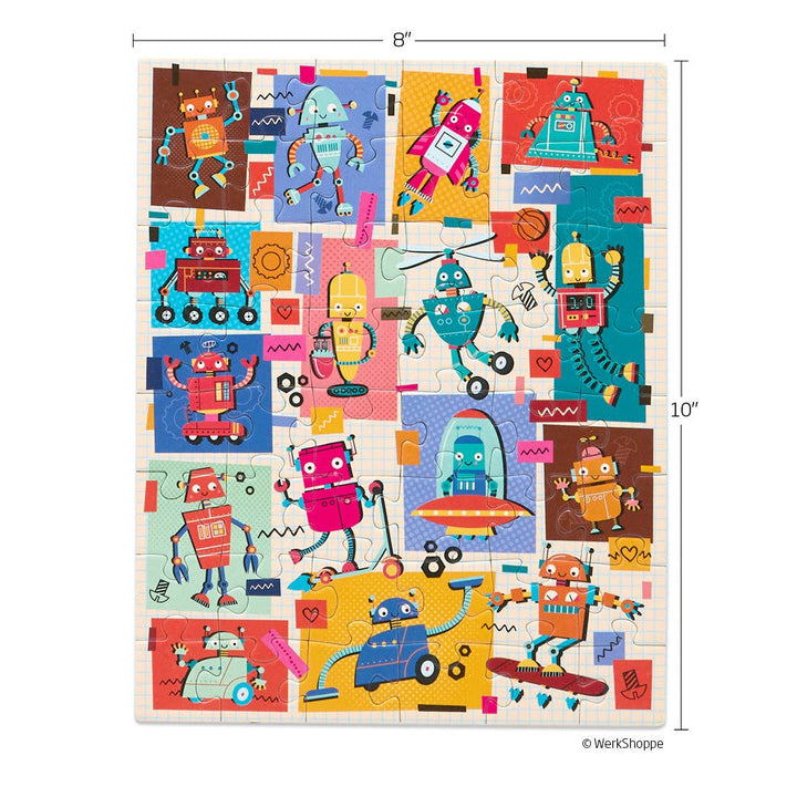 Robots Puzzle Snax