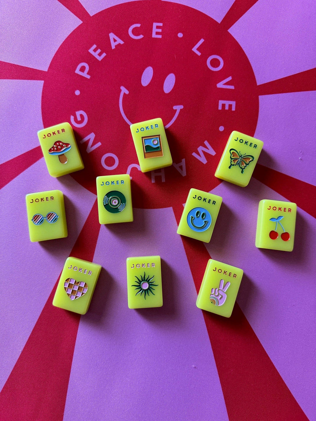 Mahjong Mod Tiles - Chartreuse