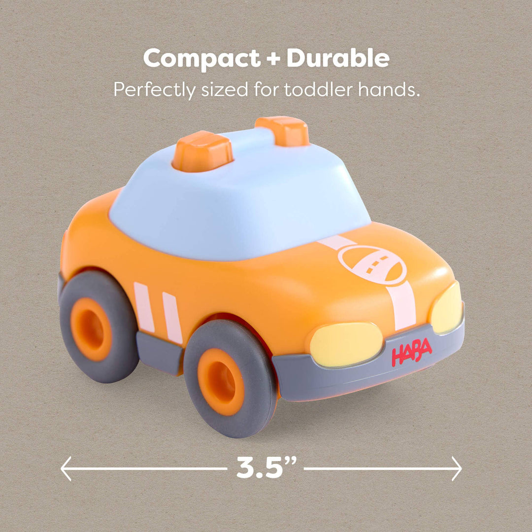 HABA Cars Orange Pace Car with Momentum Motor