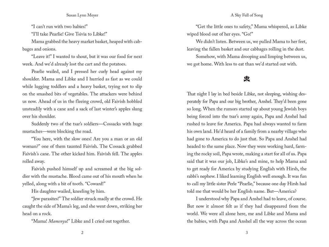 A Sky Full of Song - by Susan Lynn Meyer