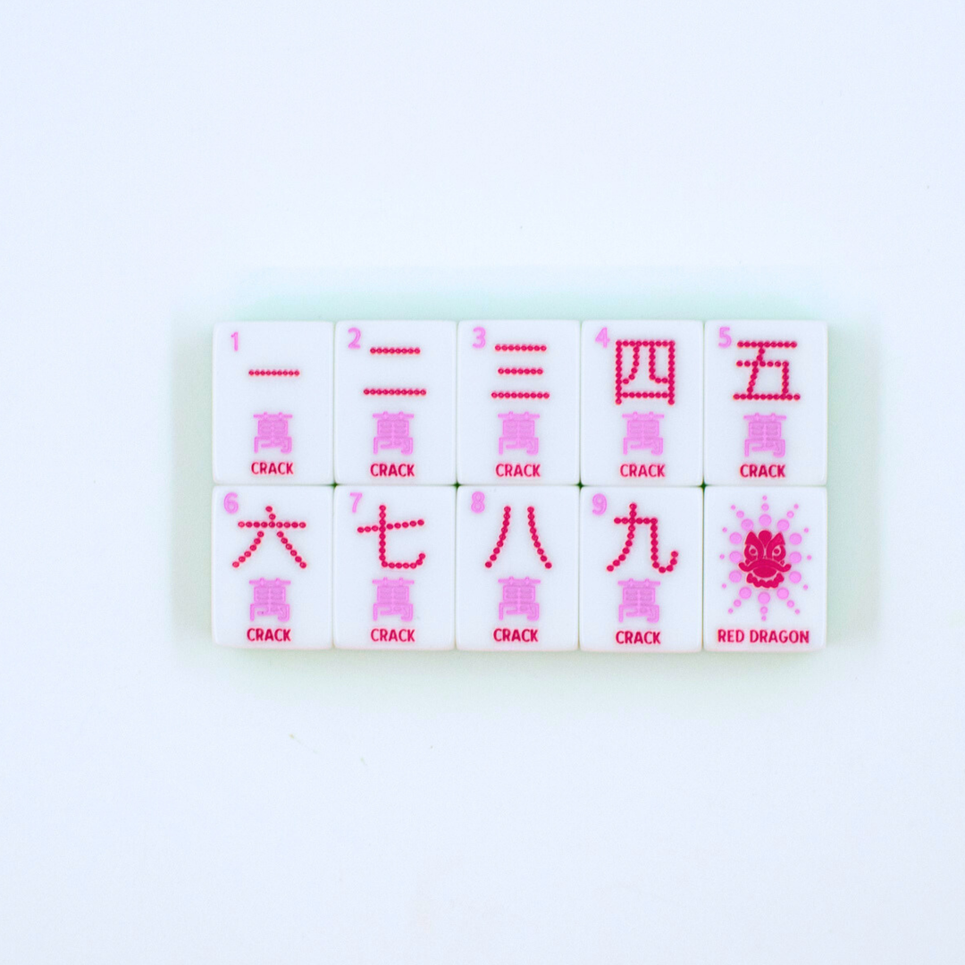 Confetti Series Tile Set in Lemon-Lime by My Fair Mahjong