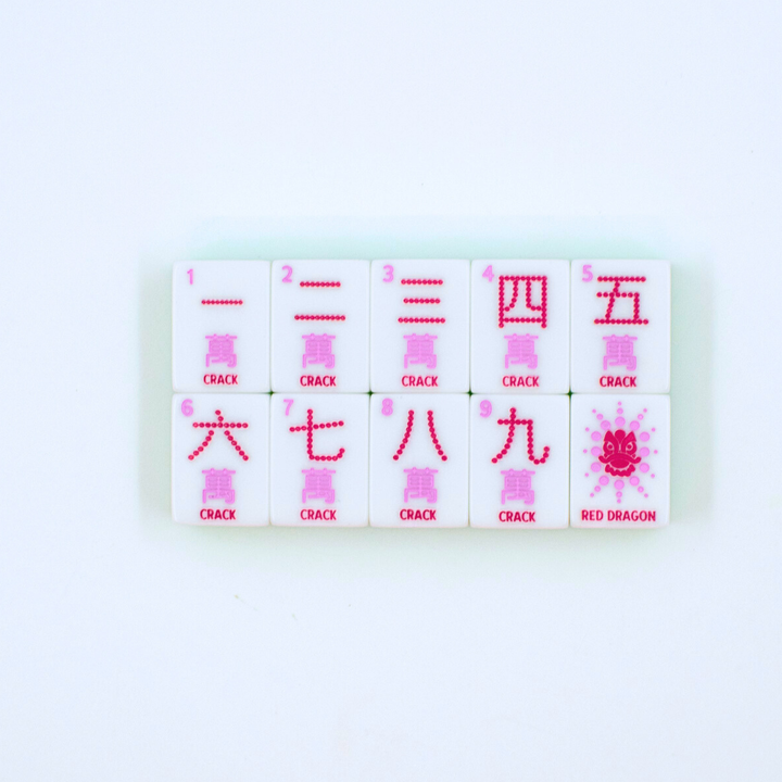 Confetti Series Tile Set in Lemon-Lime by My Fair Mahjong