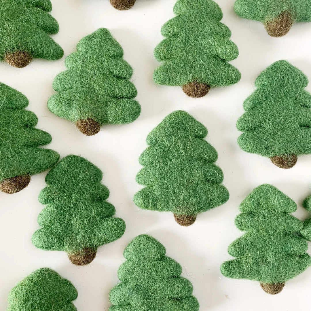 One Felt Evergreen Tree