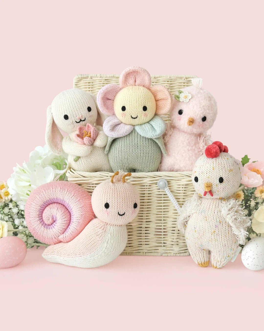 Baby Bunny - blooming tulip, by cuddle+kind: Handmade Dolls