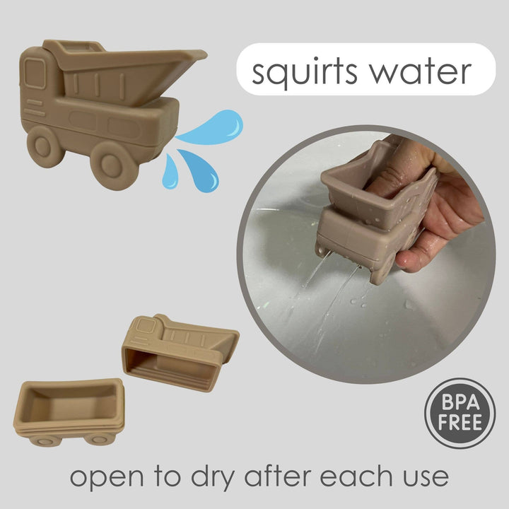 Ali+Oli Construction Bath Toys BPA-Free