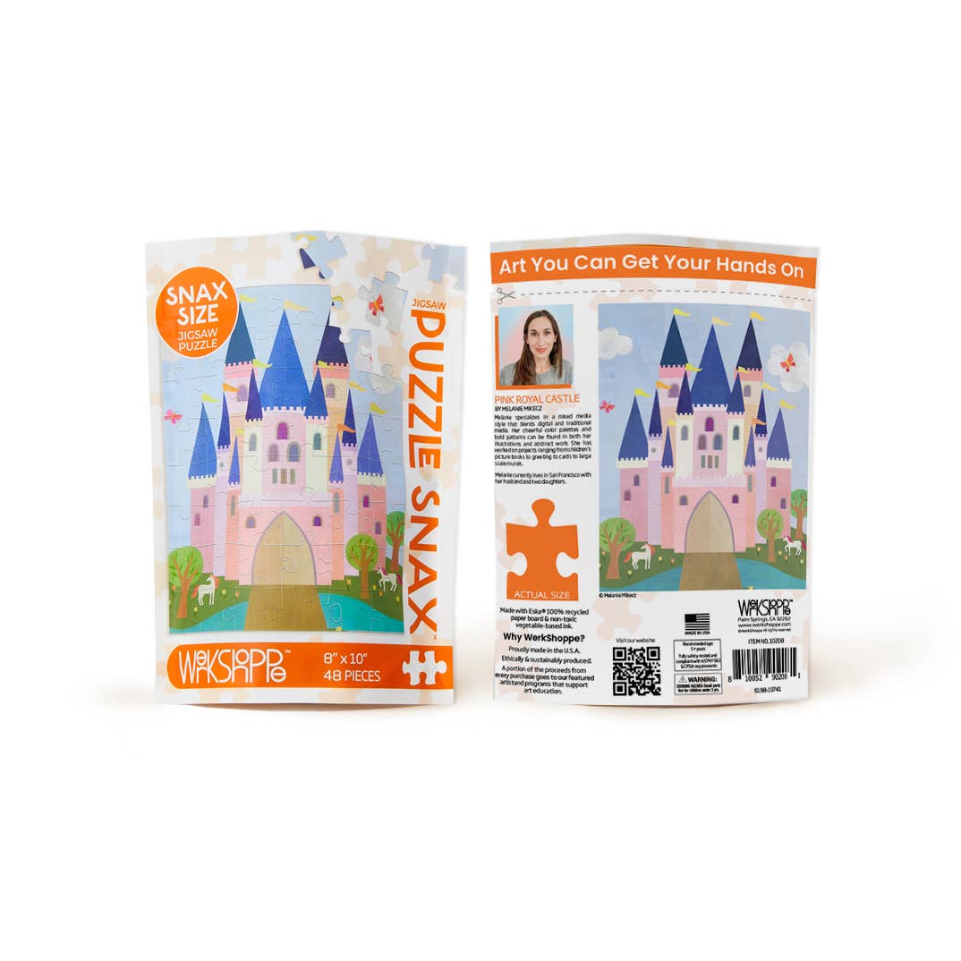 Pink Royal Castle Puzzle Snax