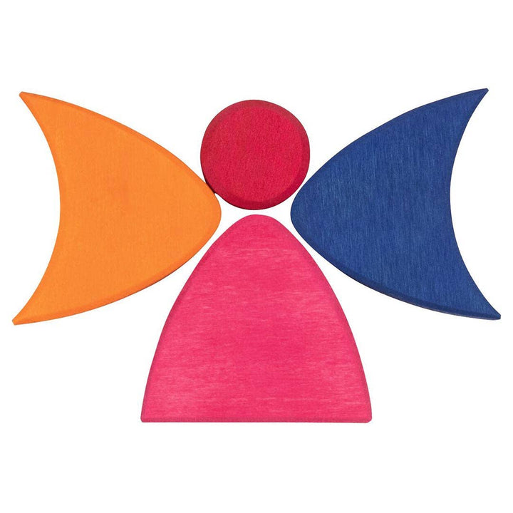 goki evolution Wooden Building Set – Morgana Color Village