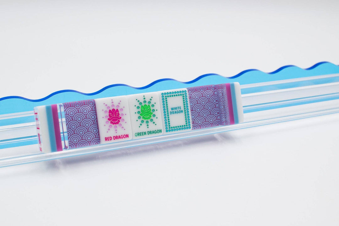 Confetti Series Tile Set in Purple by My Fair Mahjong