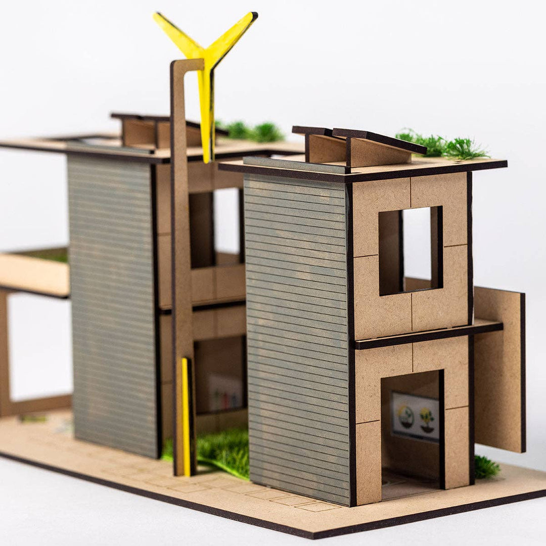 Eco-House - Architectural Model Building Set