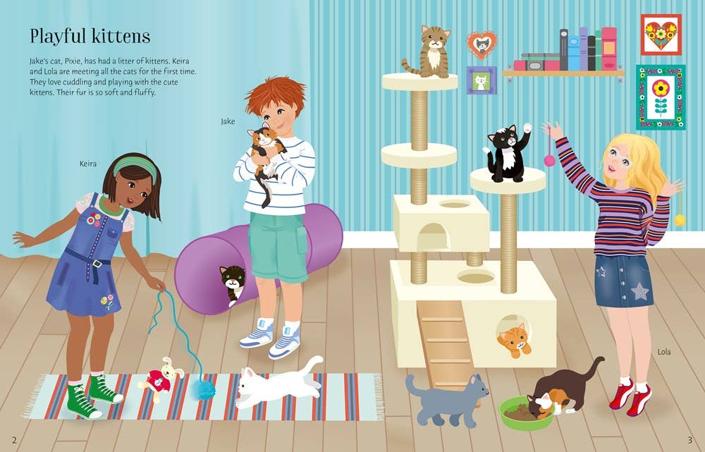 Sticker Dolly Dressing Pets by Usborne