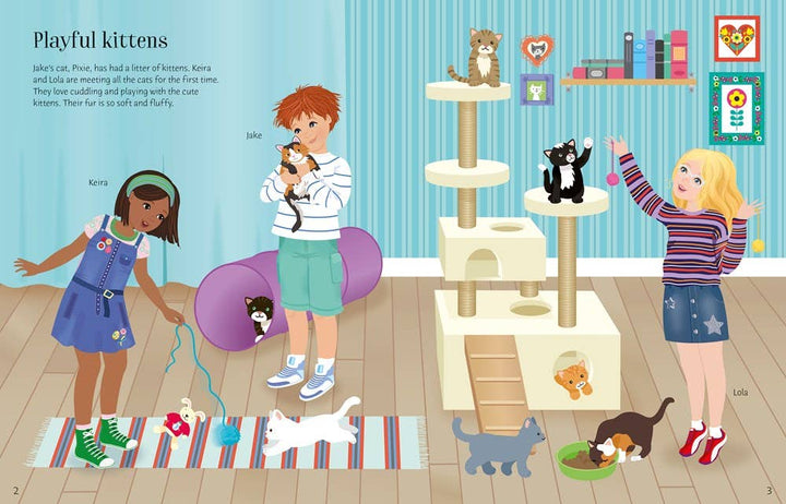 Sticker Dolly Dressing Pets by Usborne