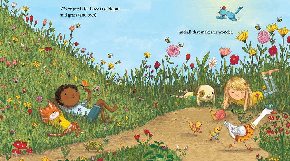 The Thank You Book – by Mary Lyn Ray, illustrated by Stephanie Graegin