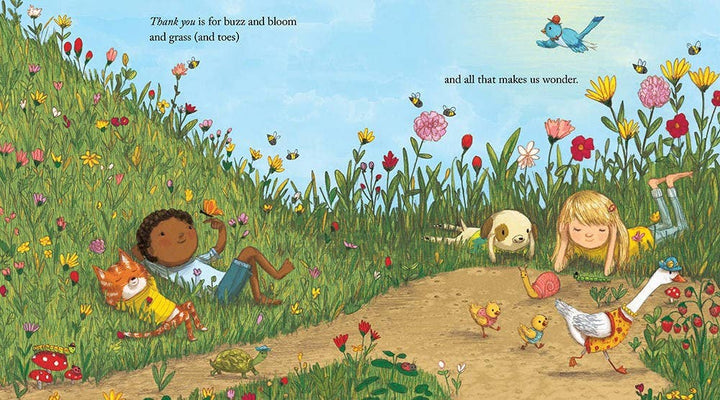 The Thank You Book – by Mary Lyn Ray, illustrated by Stephanie Graegin