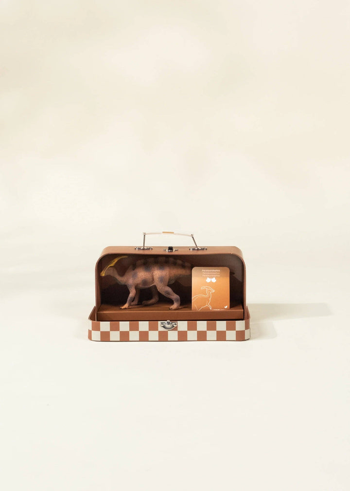 Parasaurolophus Dinosaur in a Collectible Box