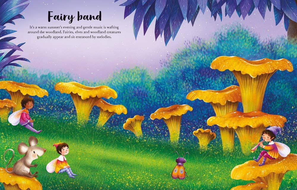 Fairies, Pixies and Elves Sticker Book by Usborne