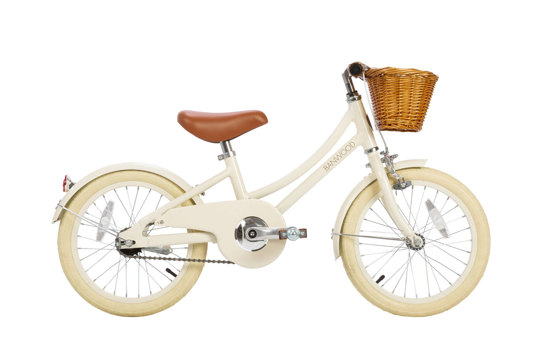 BANWOOD CLASSIC BIKE 16" VINTAGE - CREAM