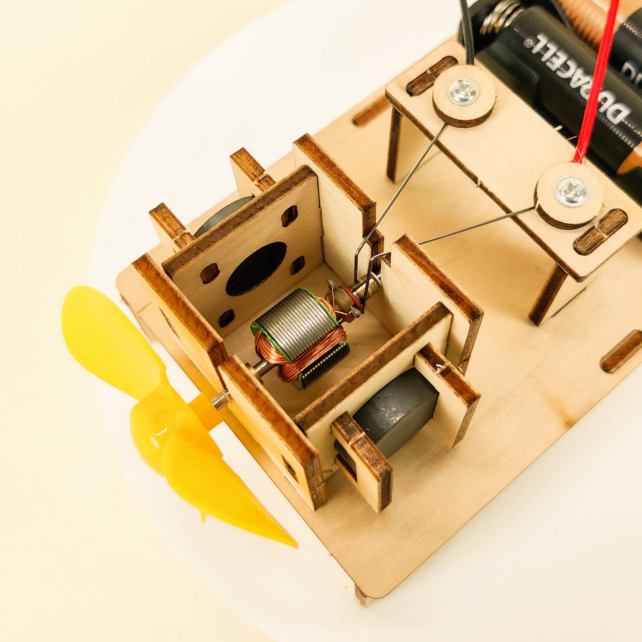 Electric Motor DIY Kit, Educational STEM Toy for Kids