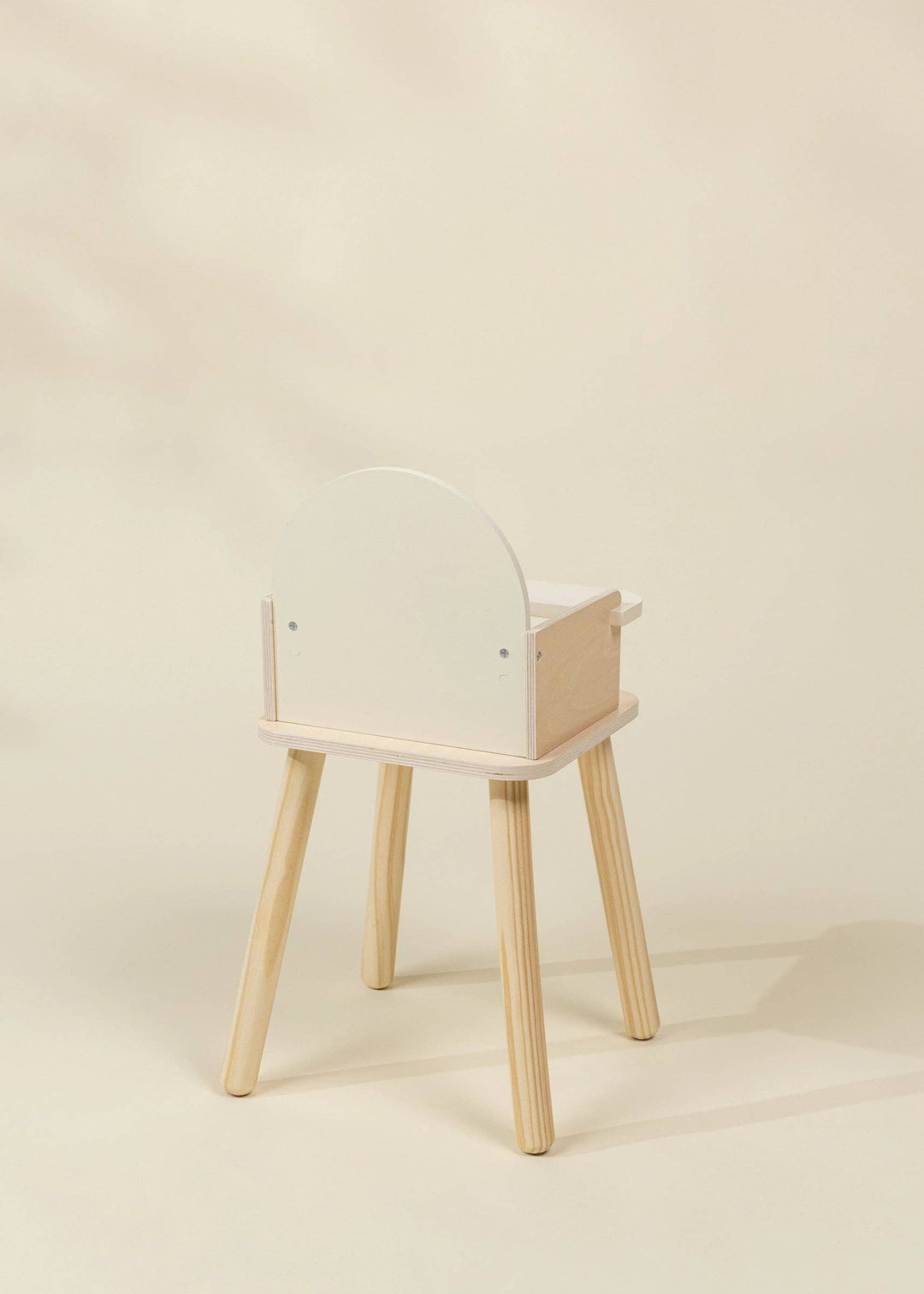 Wooden High Chair for Dolls