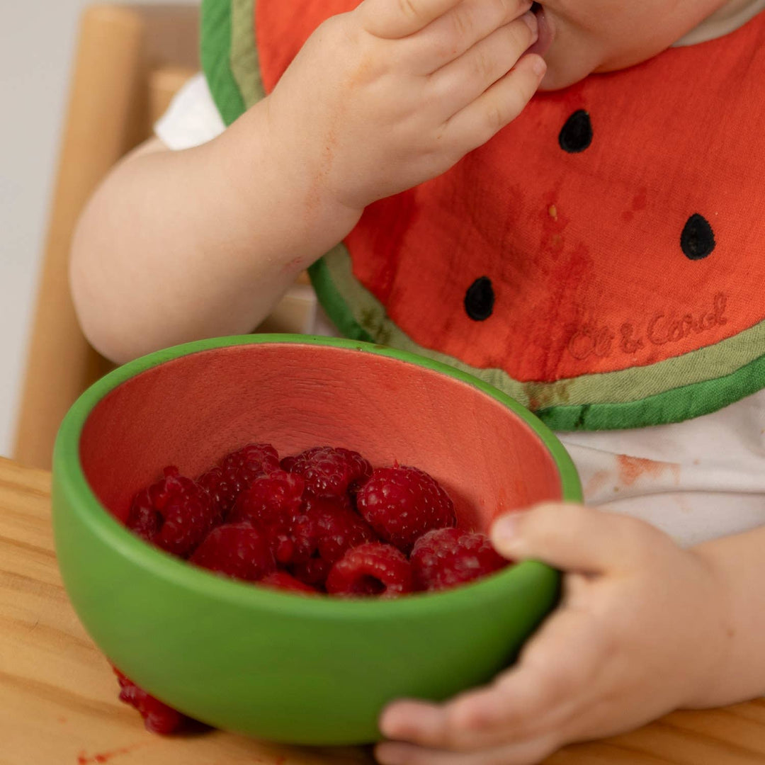 Wally the Watermelon Bowl &amp; Spoon Set