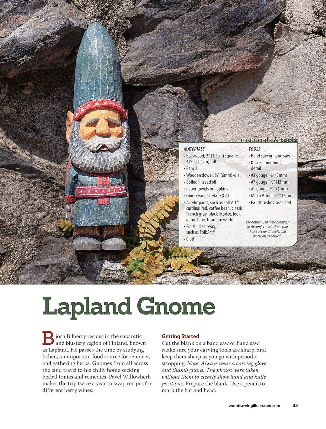 Carve a World of Gnomes  - Step-by-Step Techniques