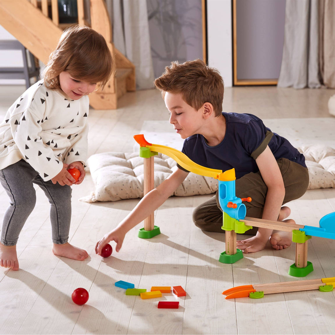 Kullerbu Traffic Jam Track Set - Interactive Ball Run Set