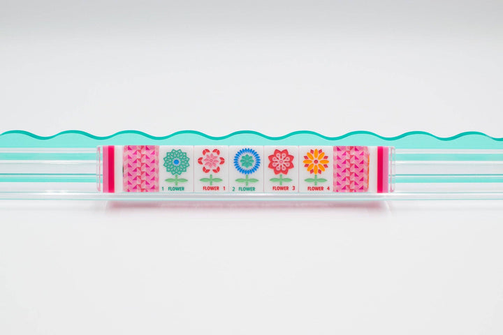 Prism Series Tile Set in Pink by My Fair Mahjong