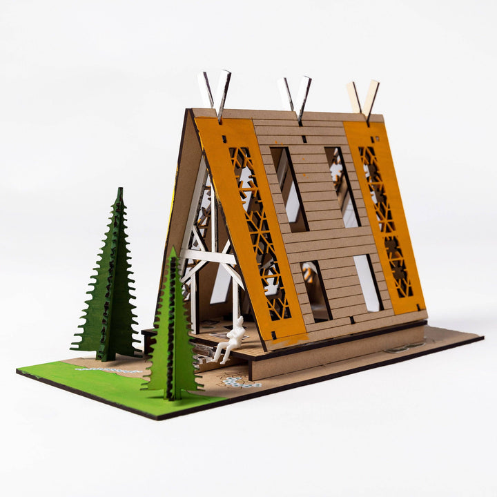 Evergreen Cabin – Architectural Model Making Kit