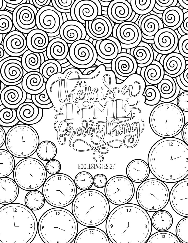 Thrive: A Christian Coloring Book Devotional For Moms