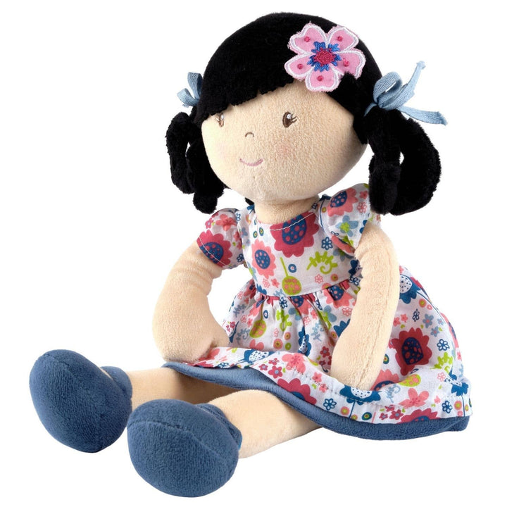 Lilac Black Hair Doll
