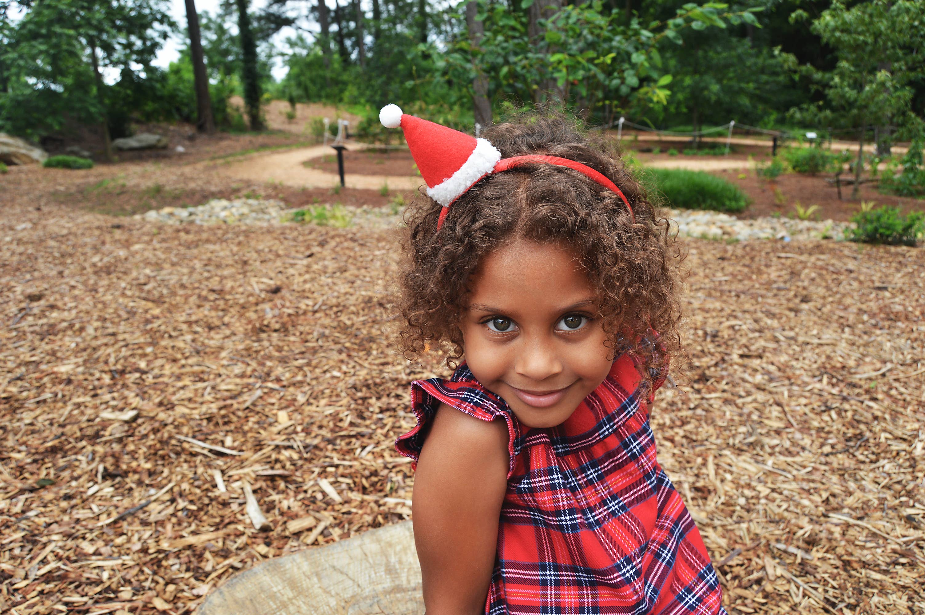 Santa Christmas Hat Headbands