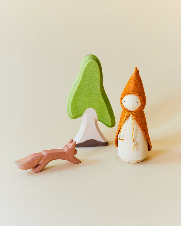 Wooden Gnome Set of 6 - Rainbow