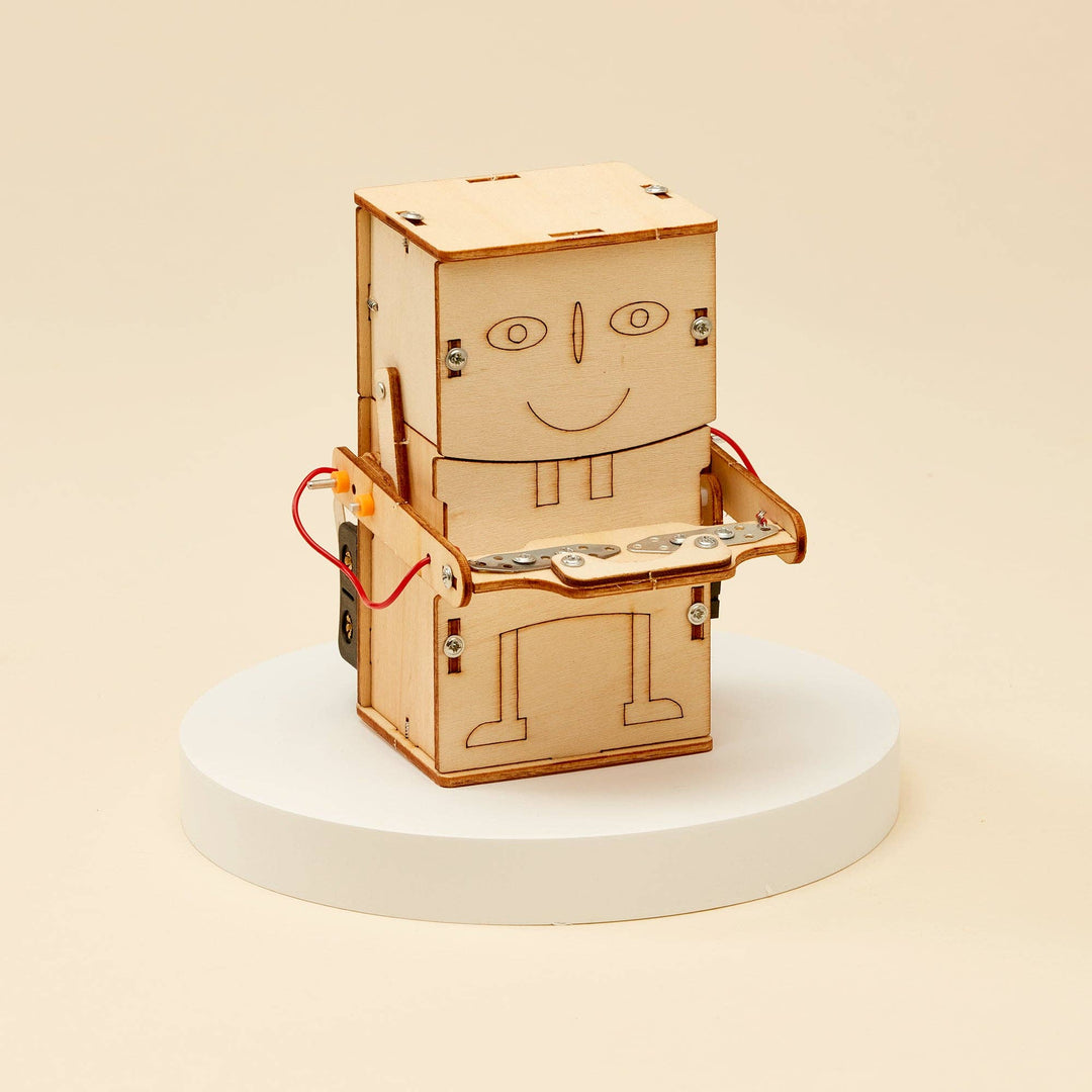 Money Bank Robot DIY Kit, STEM Toy for Kids, Craft Kit