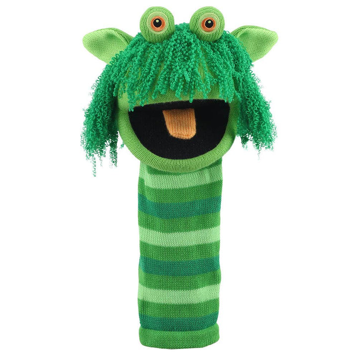 Squelch an ECO Knitted Puppet