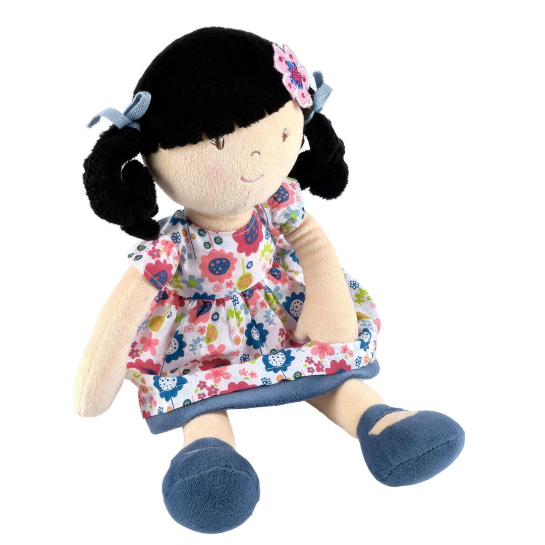 Lilac Black Hair Doll