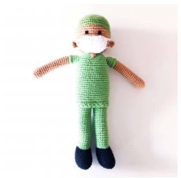 Doctor Doll in Scrubs
