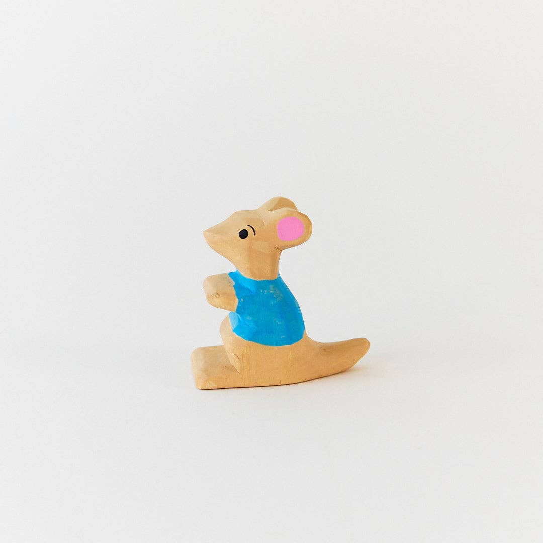 Roo Wooden Figure