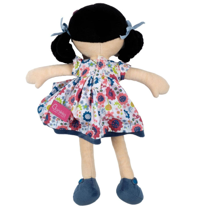 Lilac Black Hair Doll