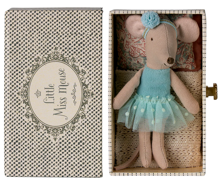 Dance Mouse in Daybed, Blue
