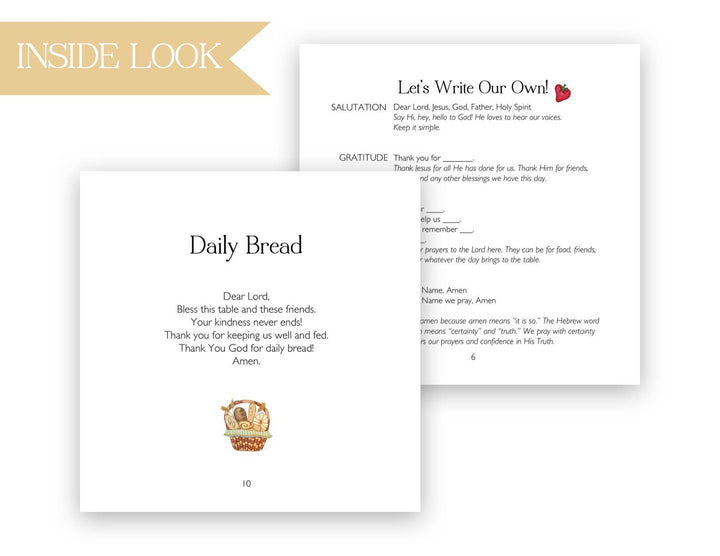 Daily Bread - Mealtime Blessings Book