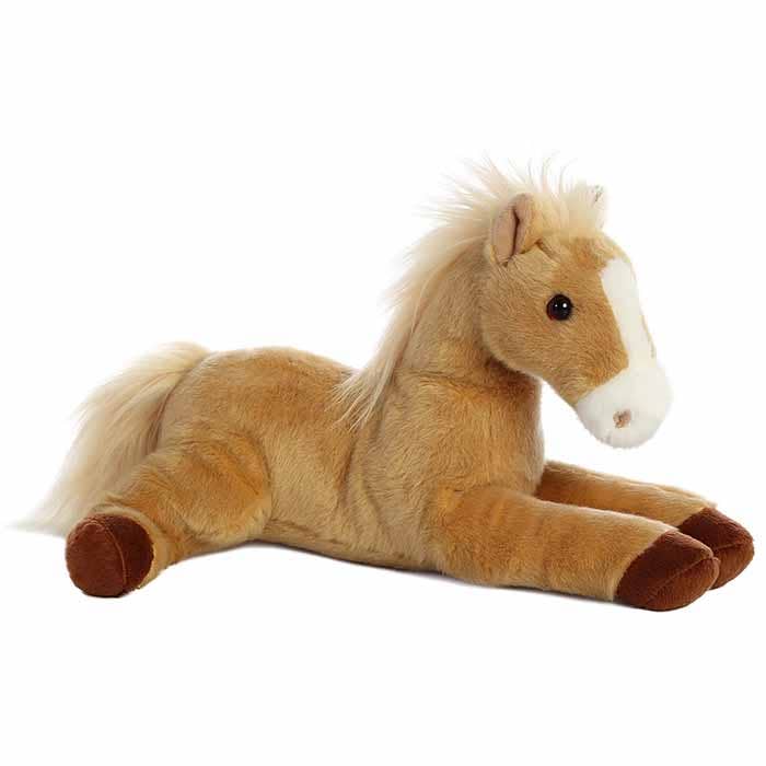 Palomino Horse Flopsie Stuffed Animal "Butterscotch"