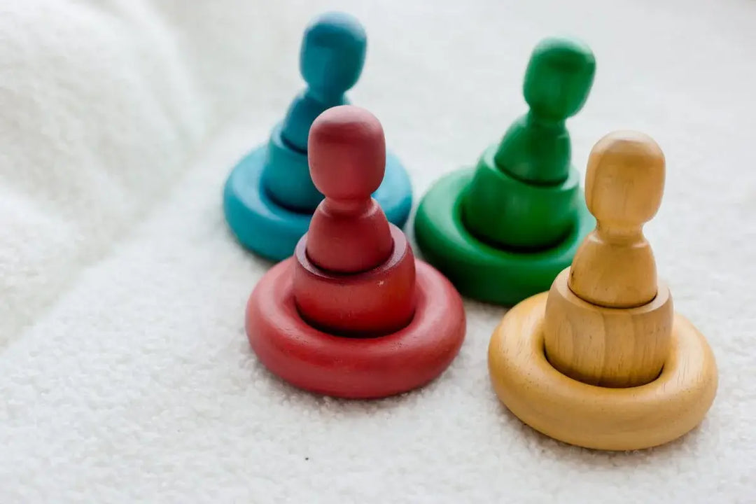 Rainbow People Cups and Rings