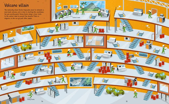 Spy Mazes by Usborne