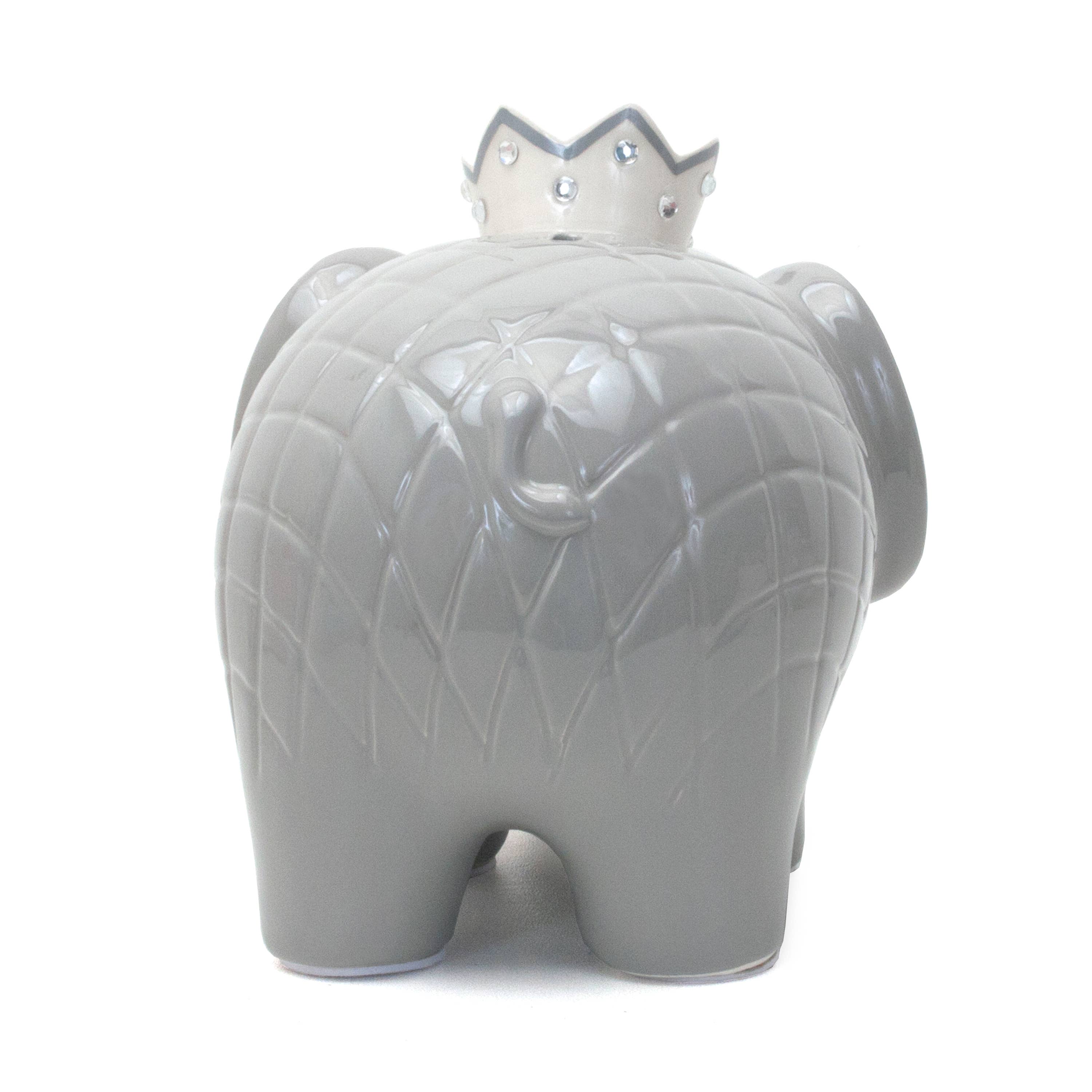 Grey Coco Elephant Bank