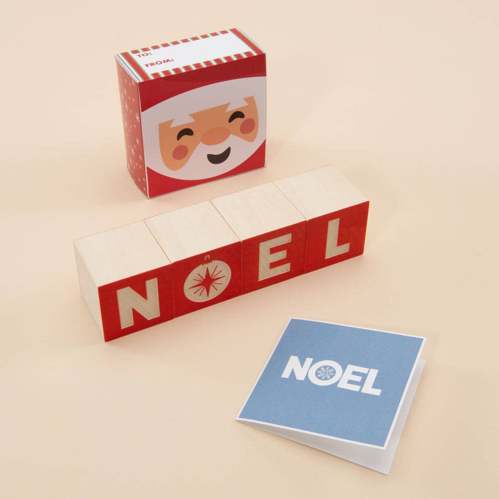 Uncle Goose – Santa Noel Puzzle Blocks