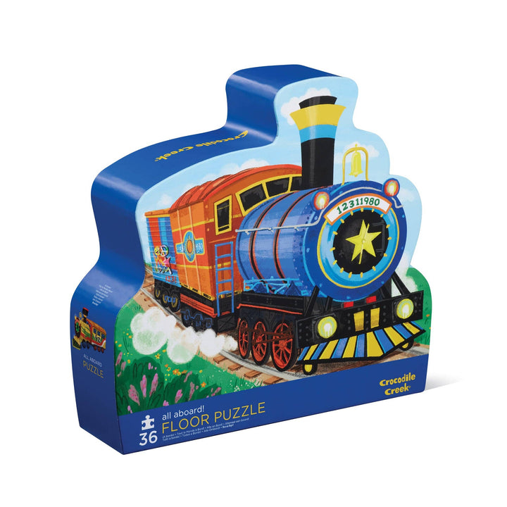 All Aboard Train Puzzle by Crocodile Creek