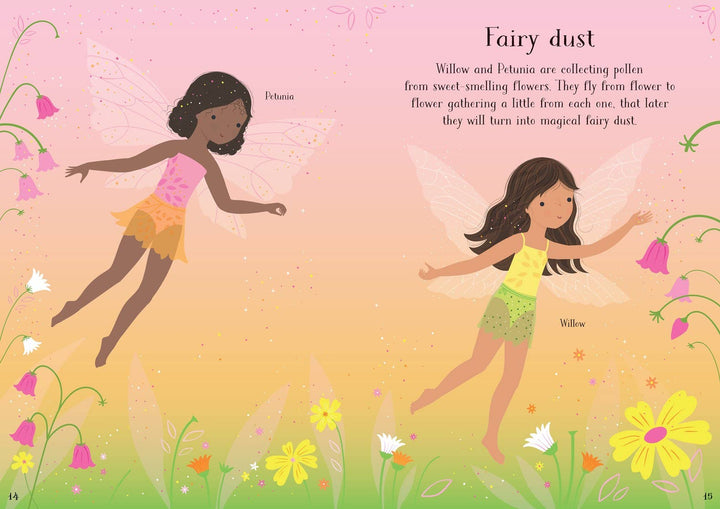 Little Sticker Dolly Dressing Woodland Fairies: Usborne