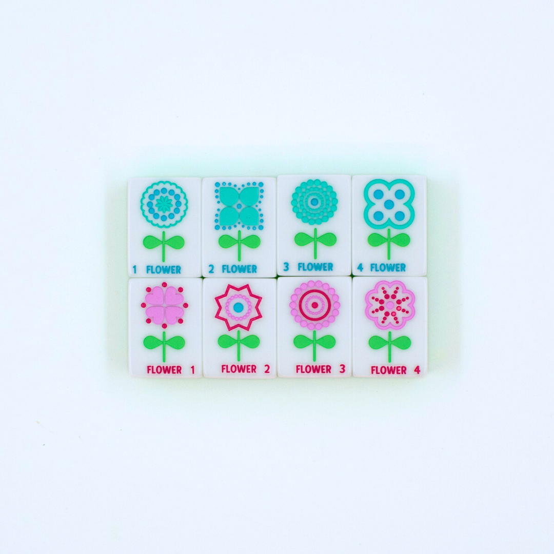 Confetti Series Tile Set in Lemon-Lime by My Fair Mahjong
