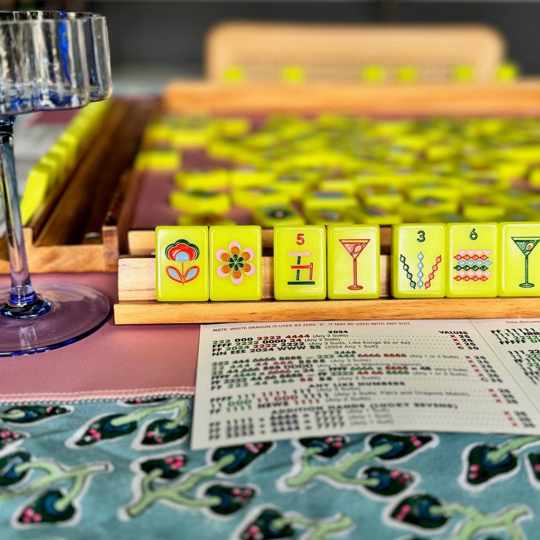 Mahjong Mod Tiles - Chartreuse