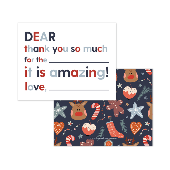 Kids Fill-in-the-blank Thank You Notes